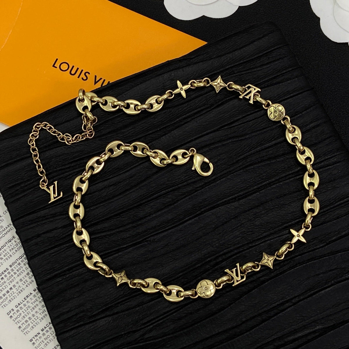 Vintage Love Girl Design 2 Set ( Bracelet +Necklace) - Gold mysite