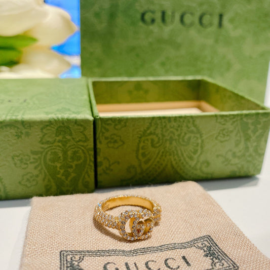 Sparkling Diamond Open Ring mysite