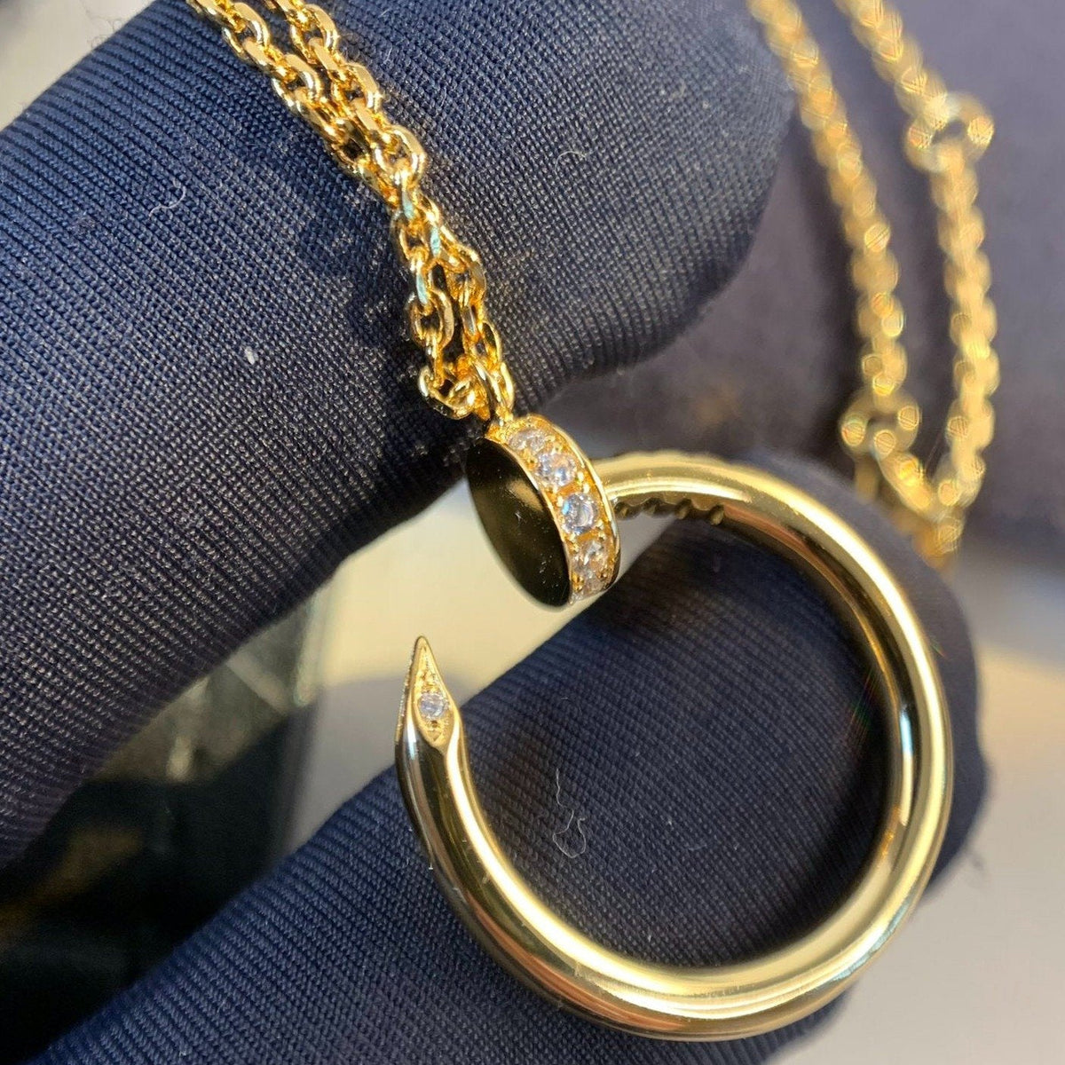 JUSTE NECKLACE 2.2MM GOLD DIAMONDS mysite