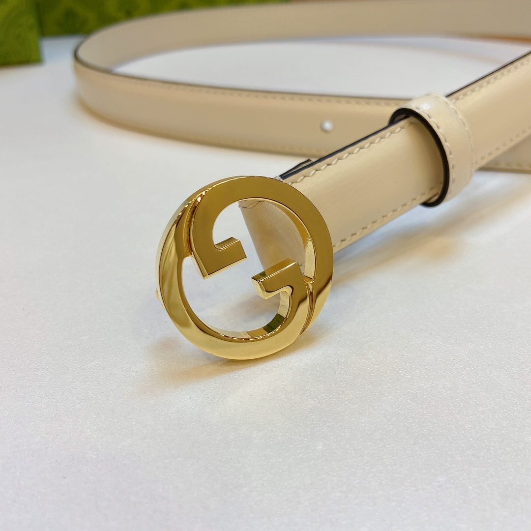 2.0cm new fabric with thin first-layer calfskin belt mysite