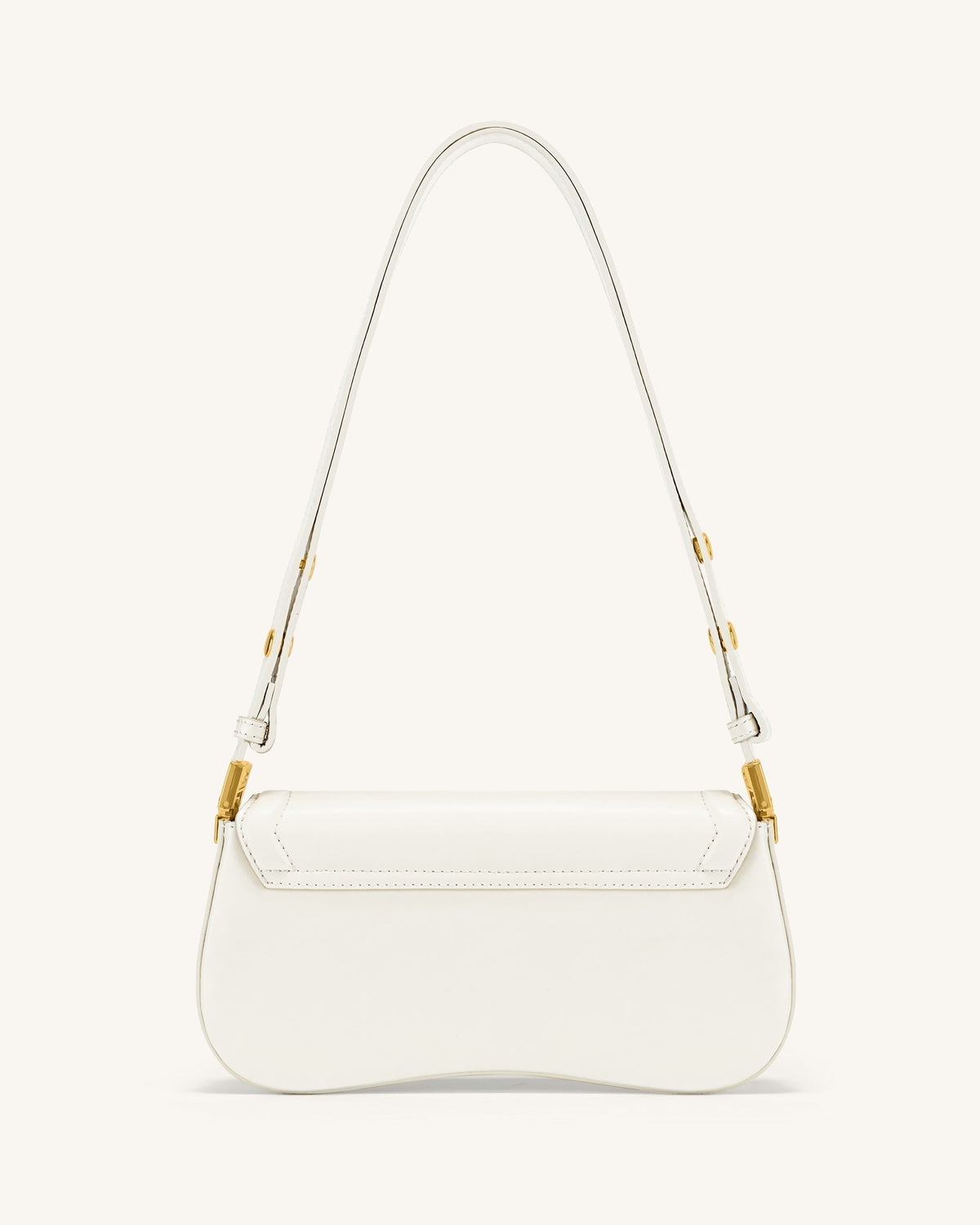 Joy Shoulder Bag - White mysite