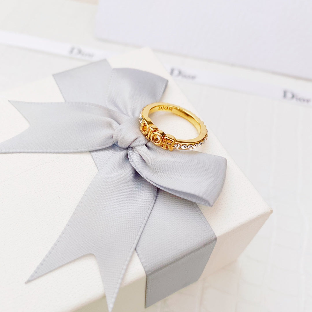 Letters Diamond Ring mysite