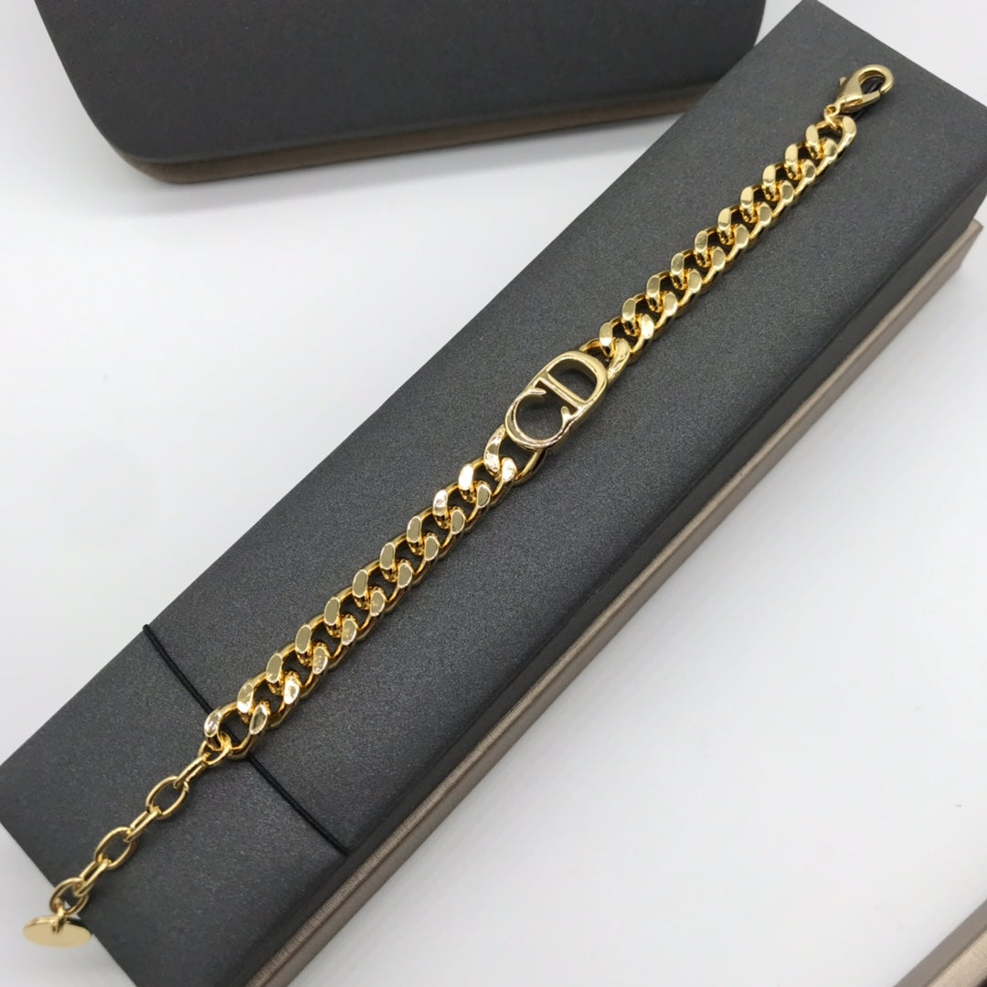 Dove Gold Chain Design Necklace & Bracelet 2 Set mysite