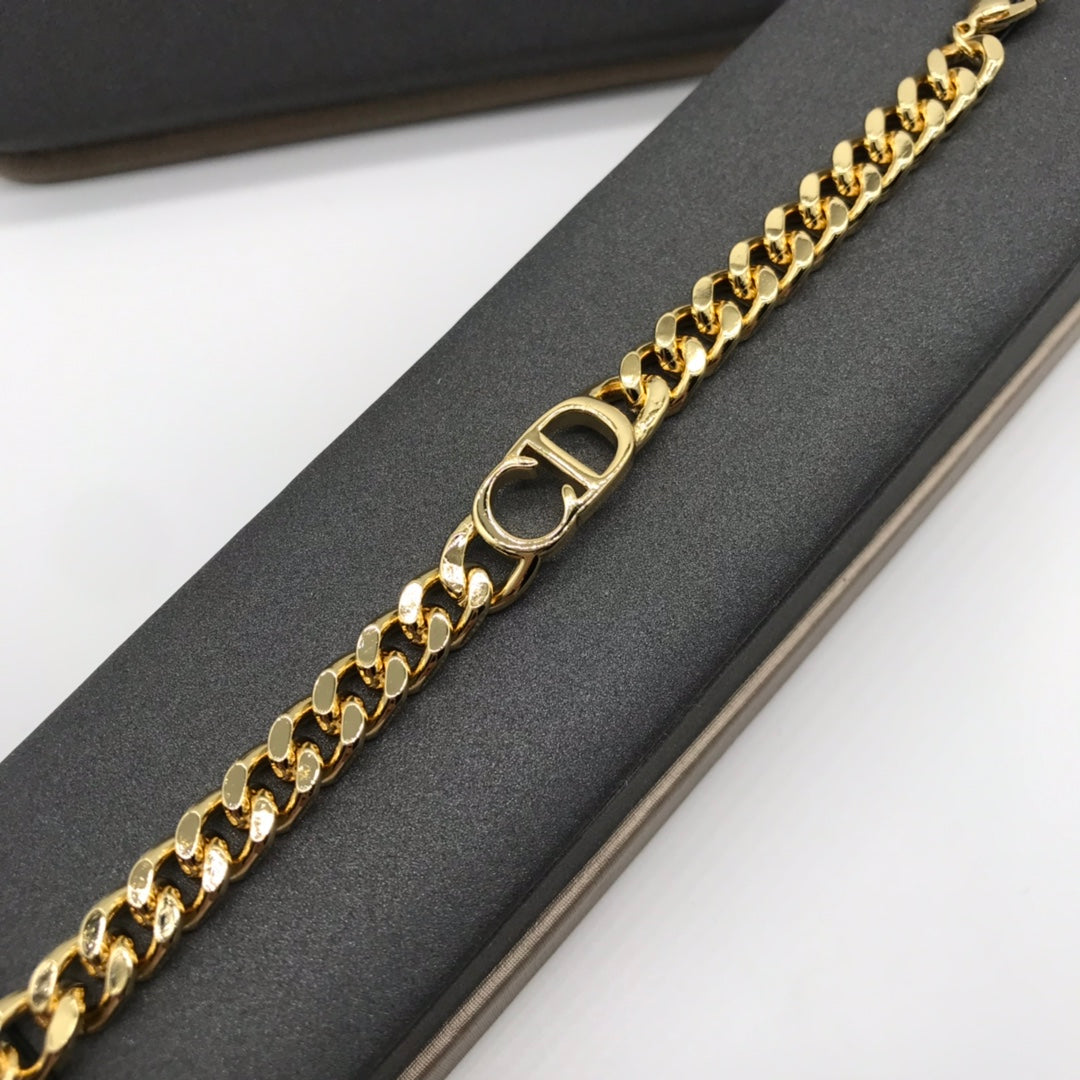 Dove Gold Chain Design Necklace & Bracelet 2 Set mysite