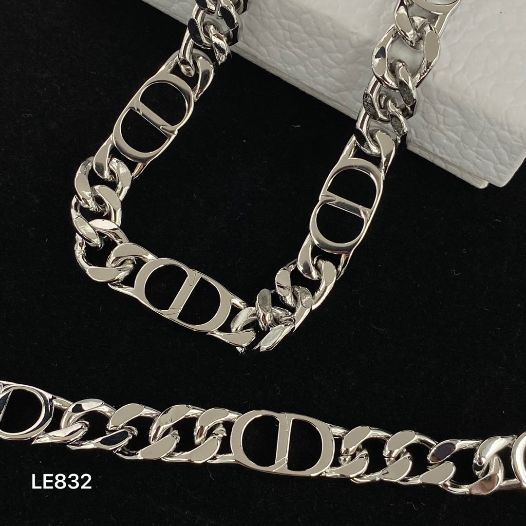 Dove Chain Bracelet & Necklace Set mysite
