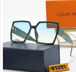 10 pairs of sunglasses, a hat, and a bag-001 Lxucase