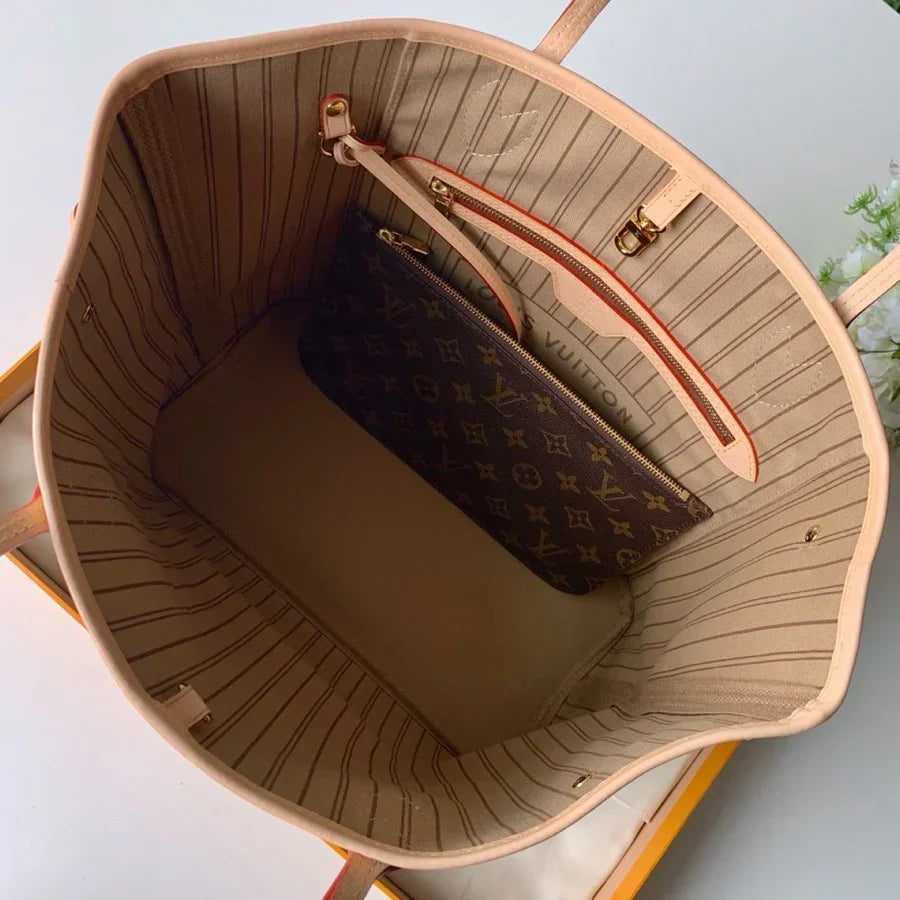 LV Neverfull MM Inside Out Tote Brown mysite