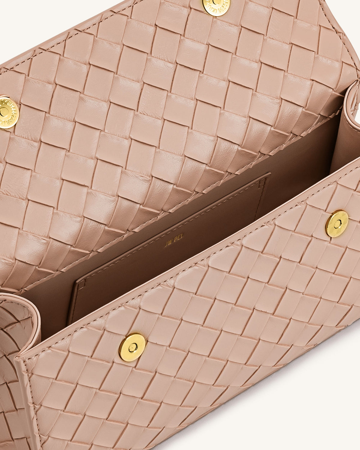 Keyla Weave Texture Top Handle Bag - Pink mysite