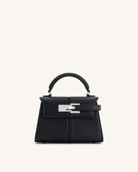 Elise Top Handle Bag - Black mysite