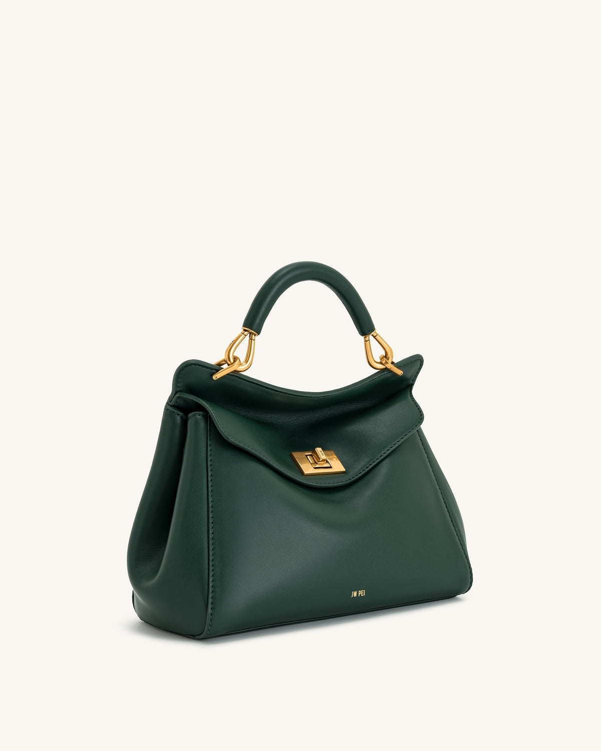 Lucia Classic Top Handbag - Dark Green mysite