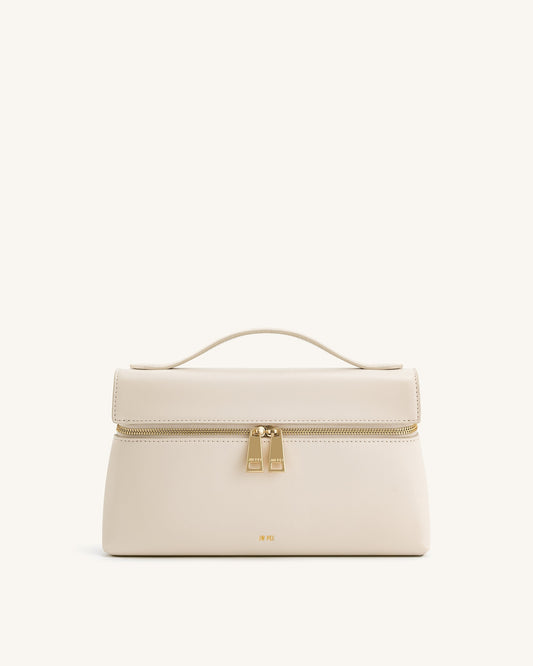 Thea Top Handle Bag - White mysite