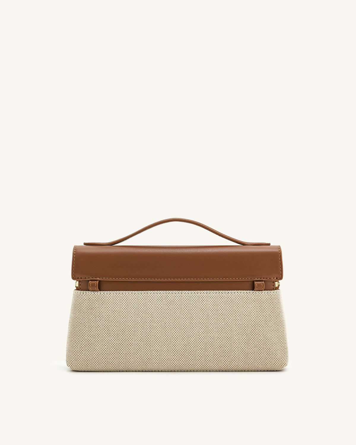 Thea Top Handle Bag - Brown Canvas mysite