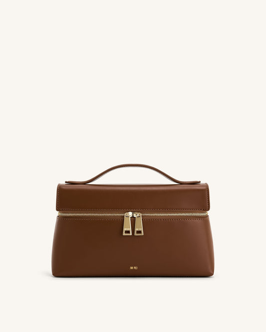 Thea Top Handle Bag - Brown mysite