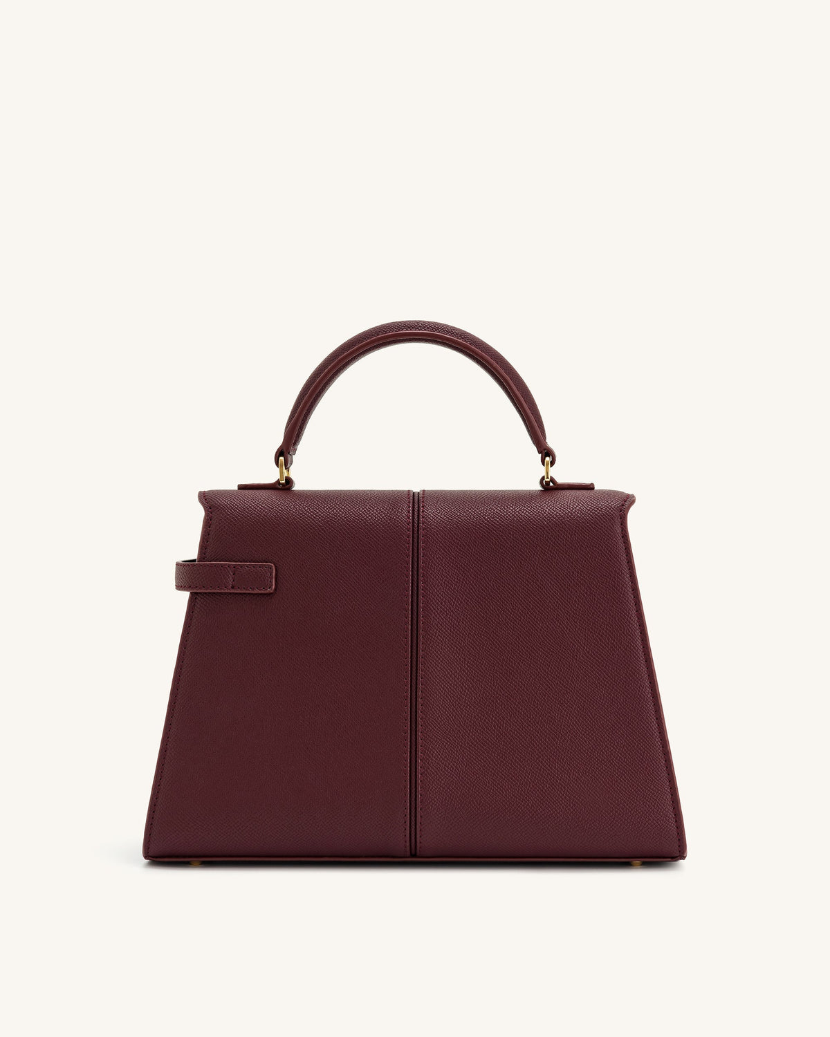 Elise Large Top Handle Bag - Claret mysite