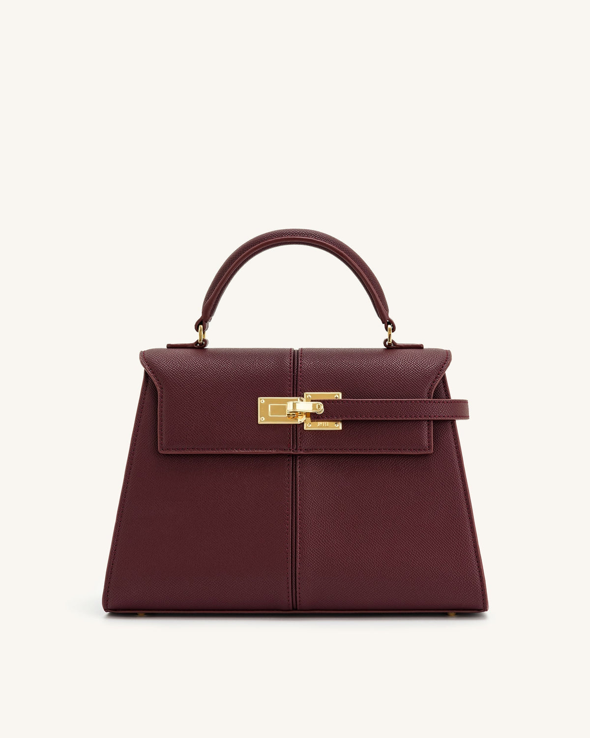Elise Large Top Handle Bag - Claret mysite