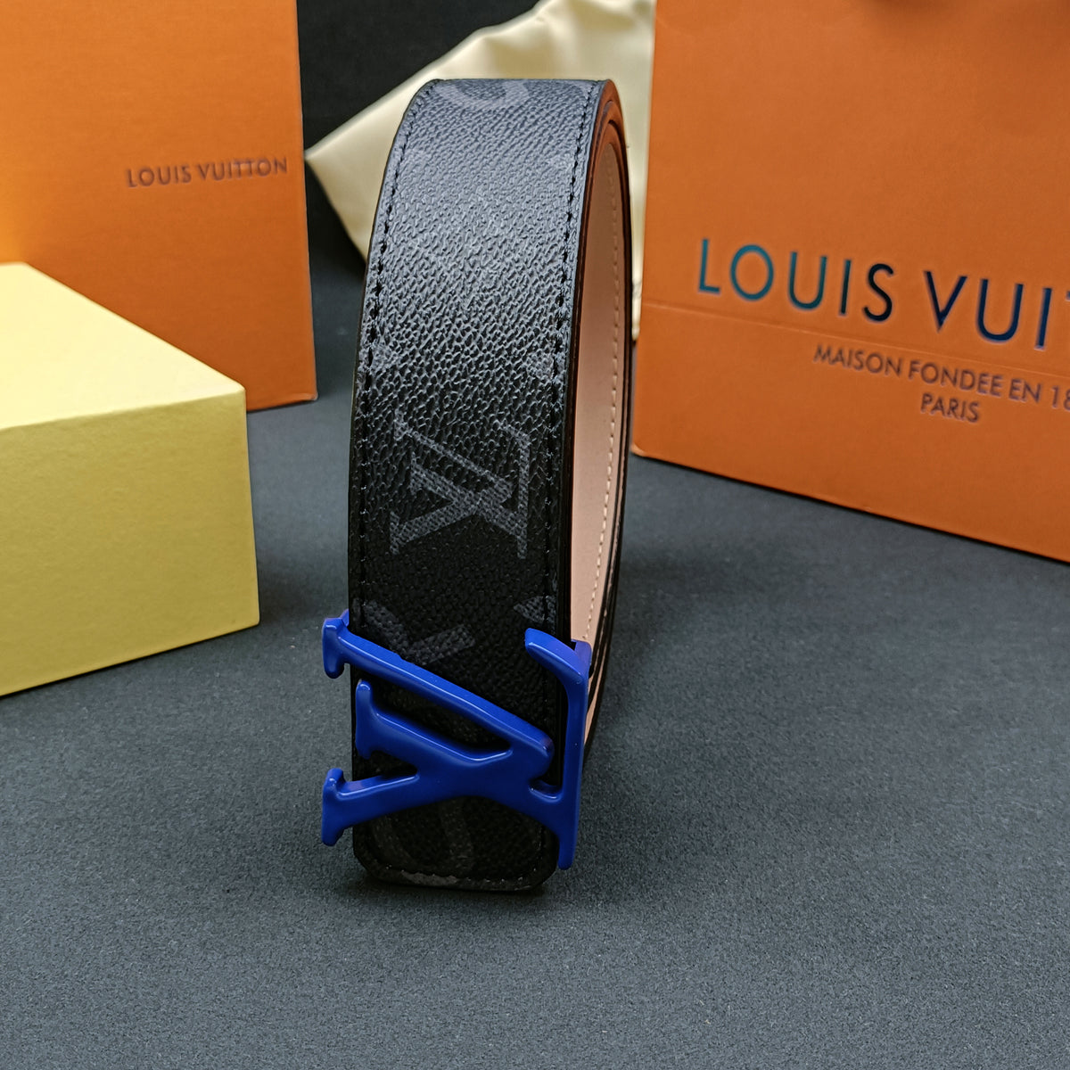 Fashion Colorful Black Love Belt mysite