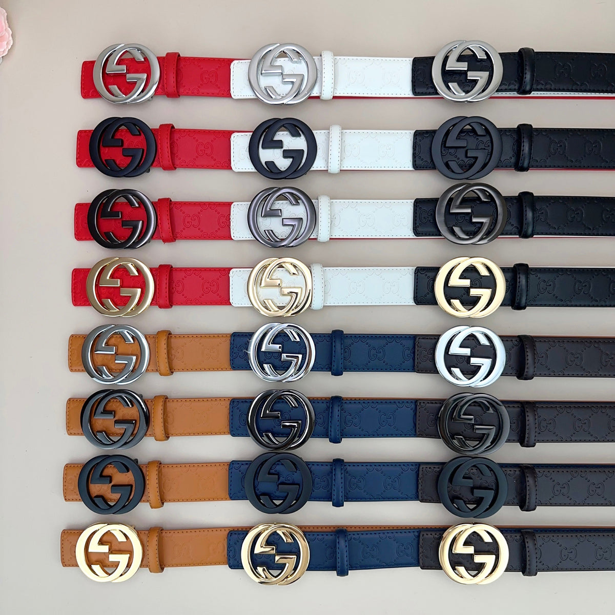 Classic Colored Good Belt (Black Buckle) mysite