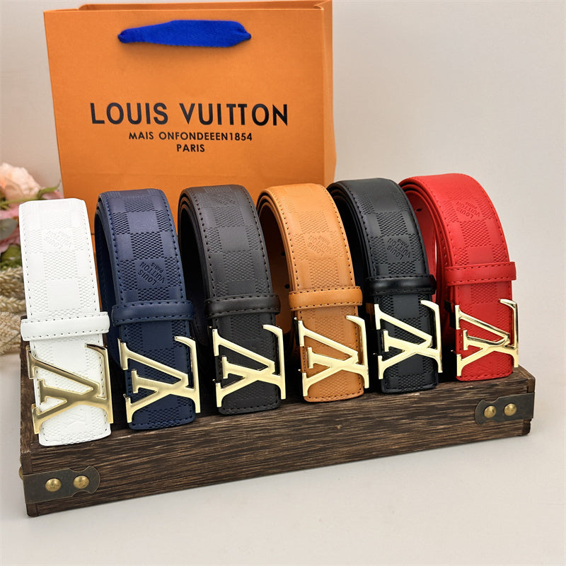 Classic Colored Belt (Gold Buckle) mysite