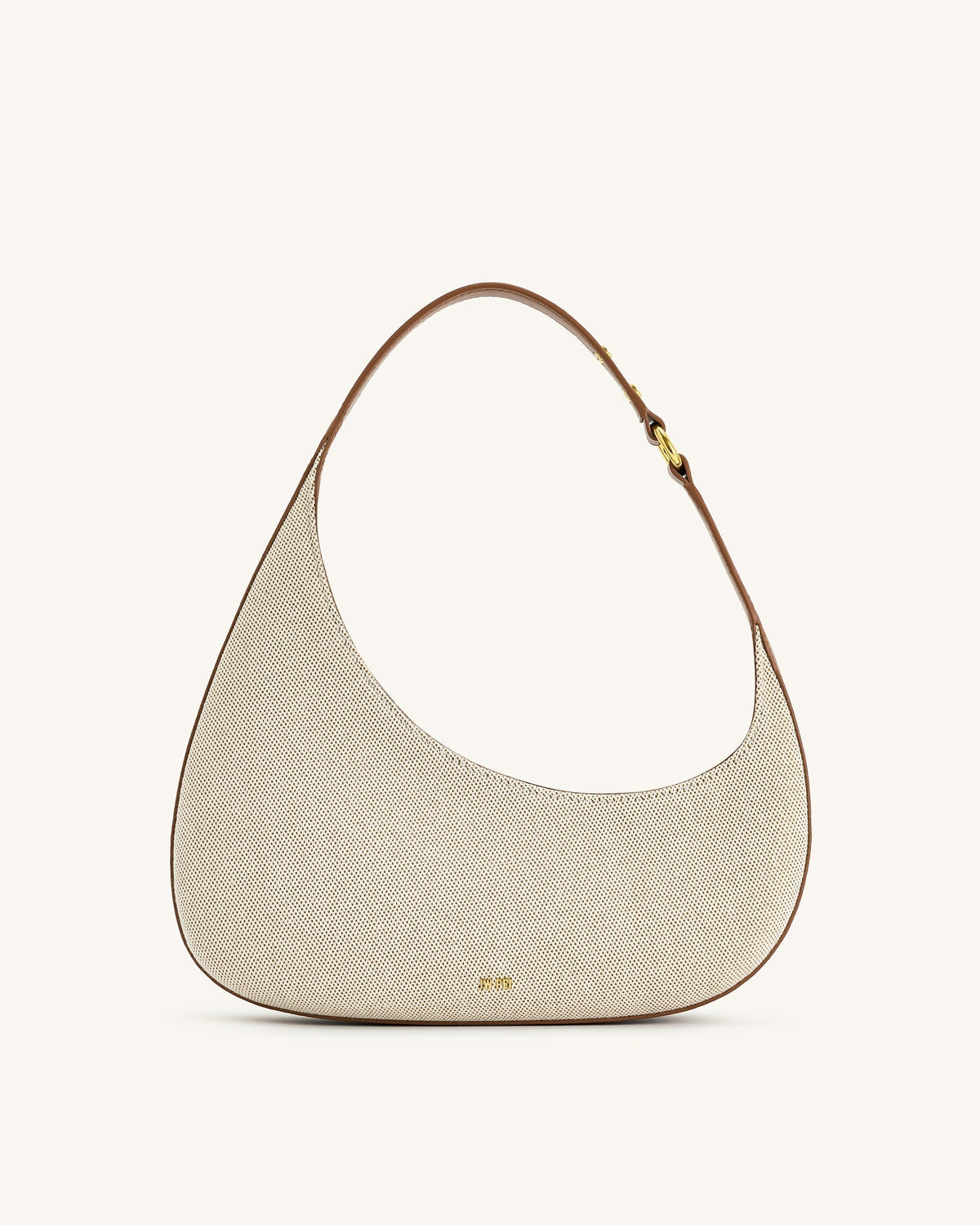Harlee Shoulder Bag - Brown Canvas mysite