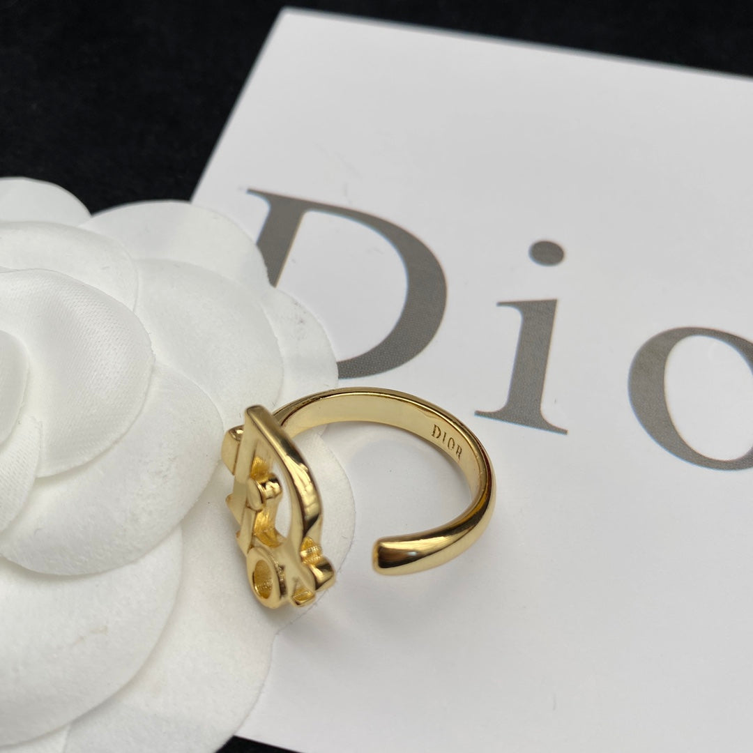Simple Letter Open Ring mysite