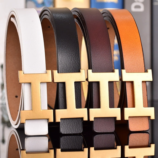 4 Colors Fashion H Women's Belt mysite