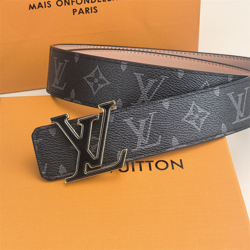 2 Color Buckle Love Belt (Black Pattern) mysite