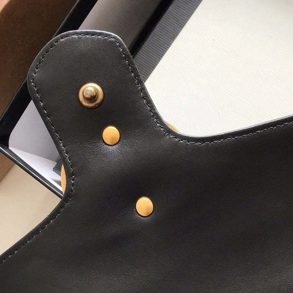 GC Marmont Small Matelassé Bag Black mysite