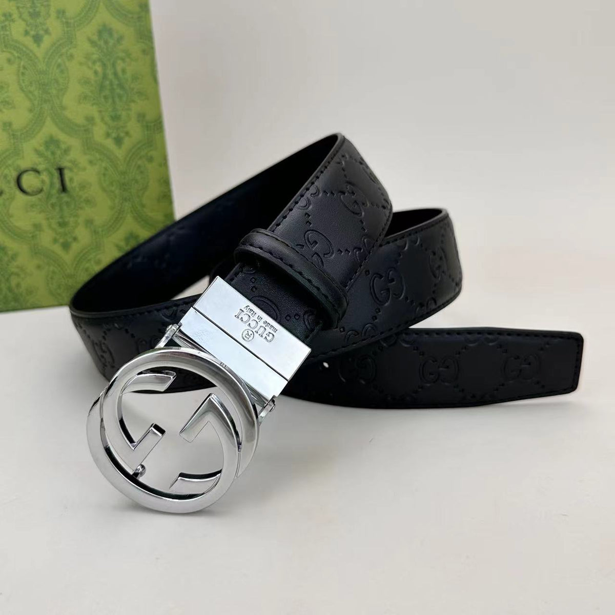 Circle Design Good Belt (Black) mysite
