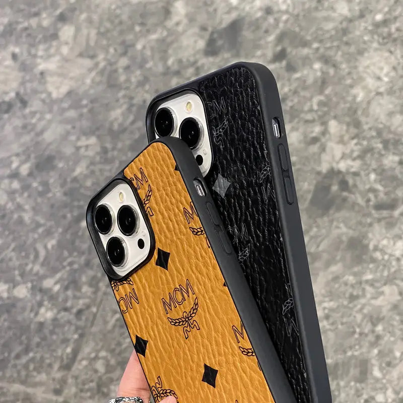 MCM iPhone Case  Yellow-MCK240603-s2 mysite