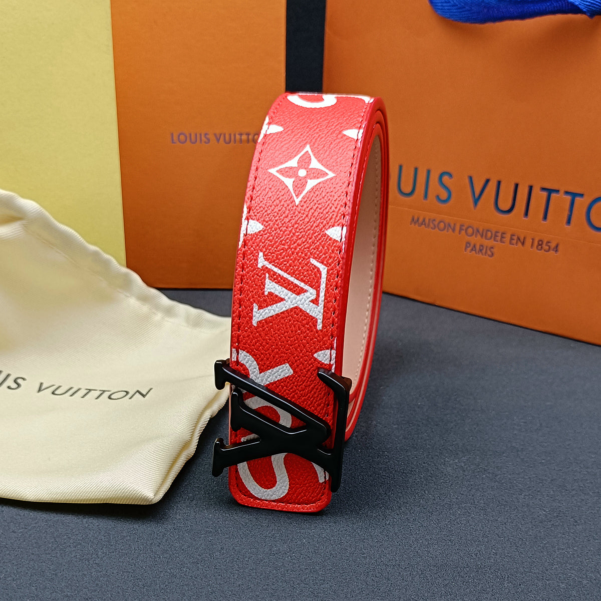 Fashion Colorful Red Love Belt mysite