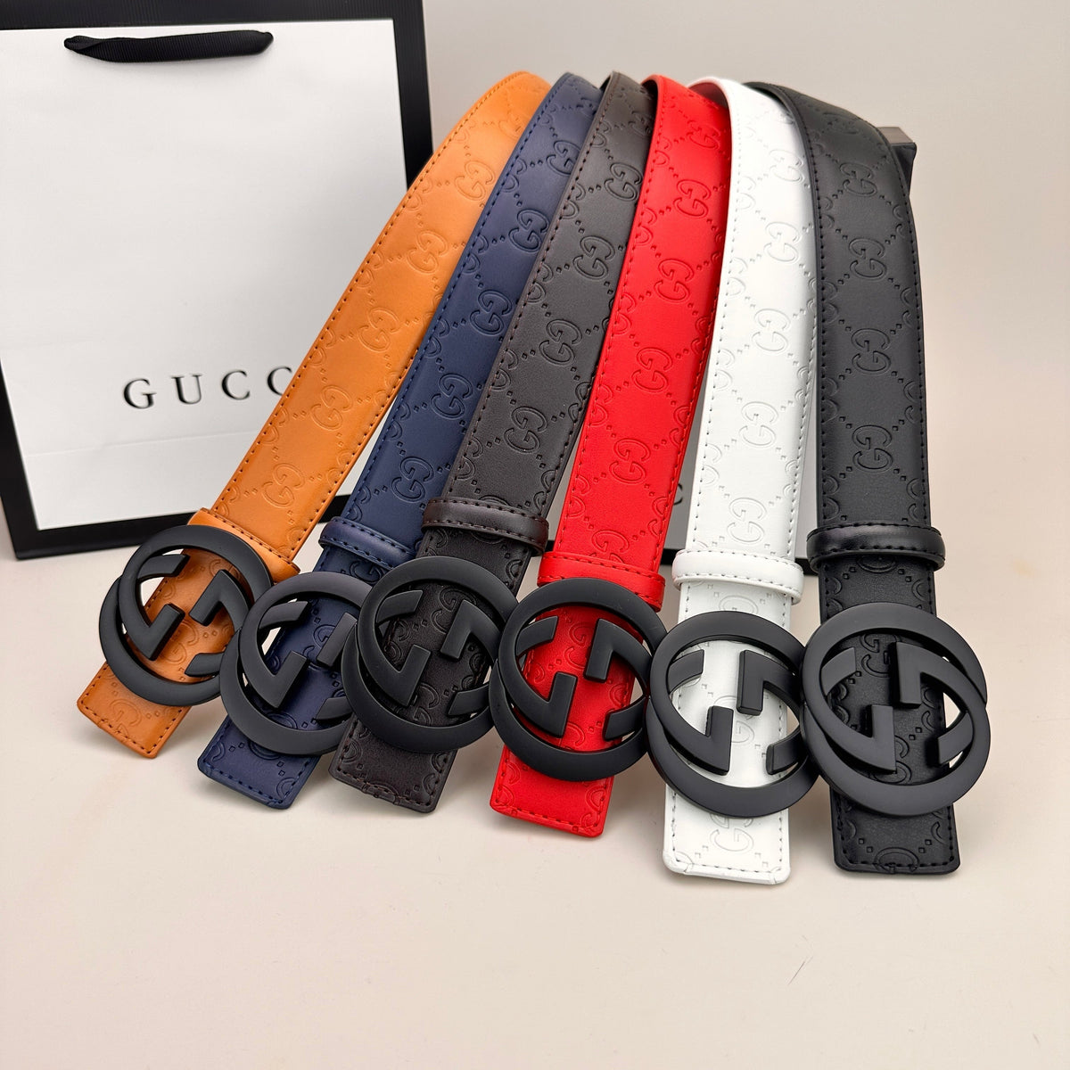 Classic Colored Good Belt (Black Buckle) mysite