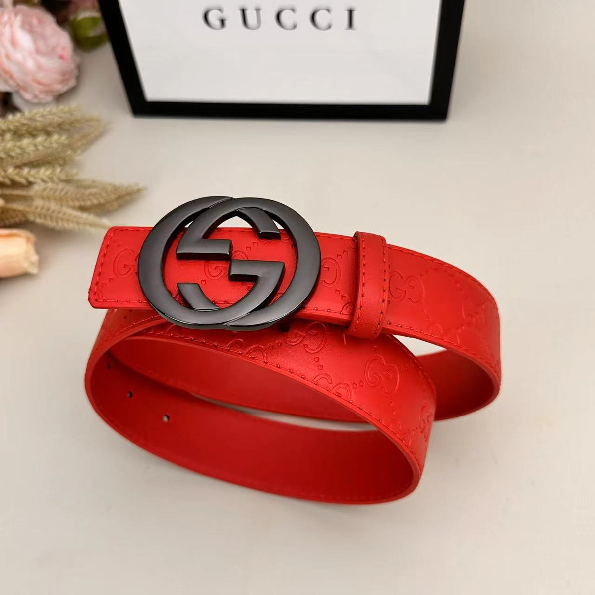 Classic Colored Good Belt (Metal gray Buckle) mysite