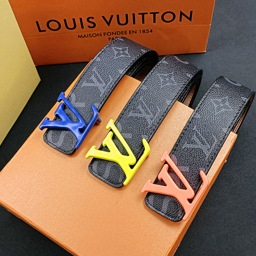 Fashion Colorful Black Love Belt mysite