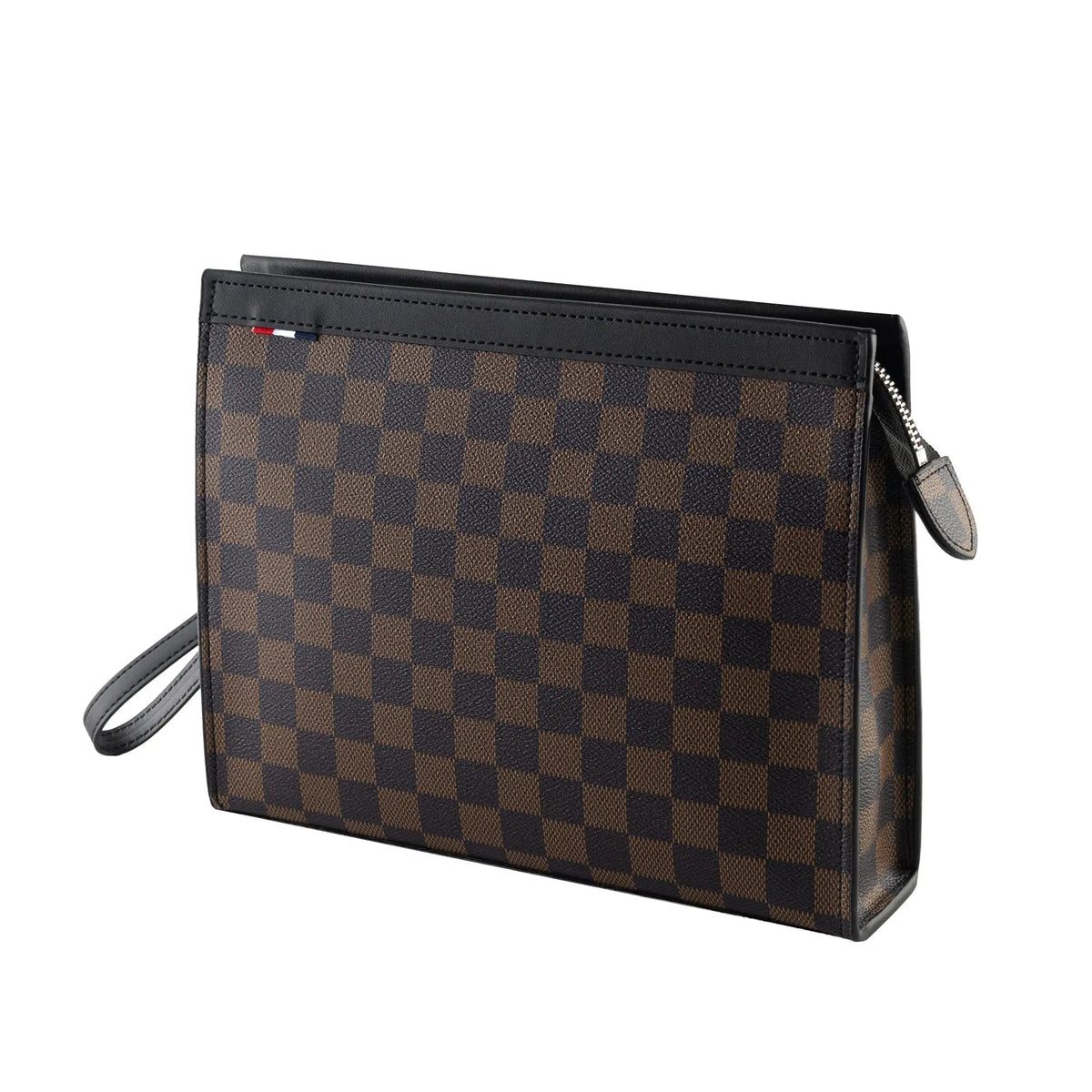 Vintage Check Leather Clutch-18 mysite