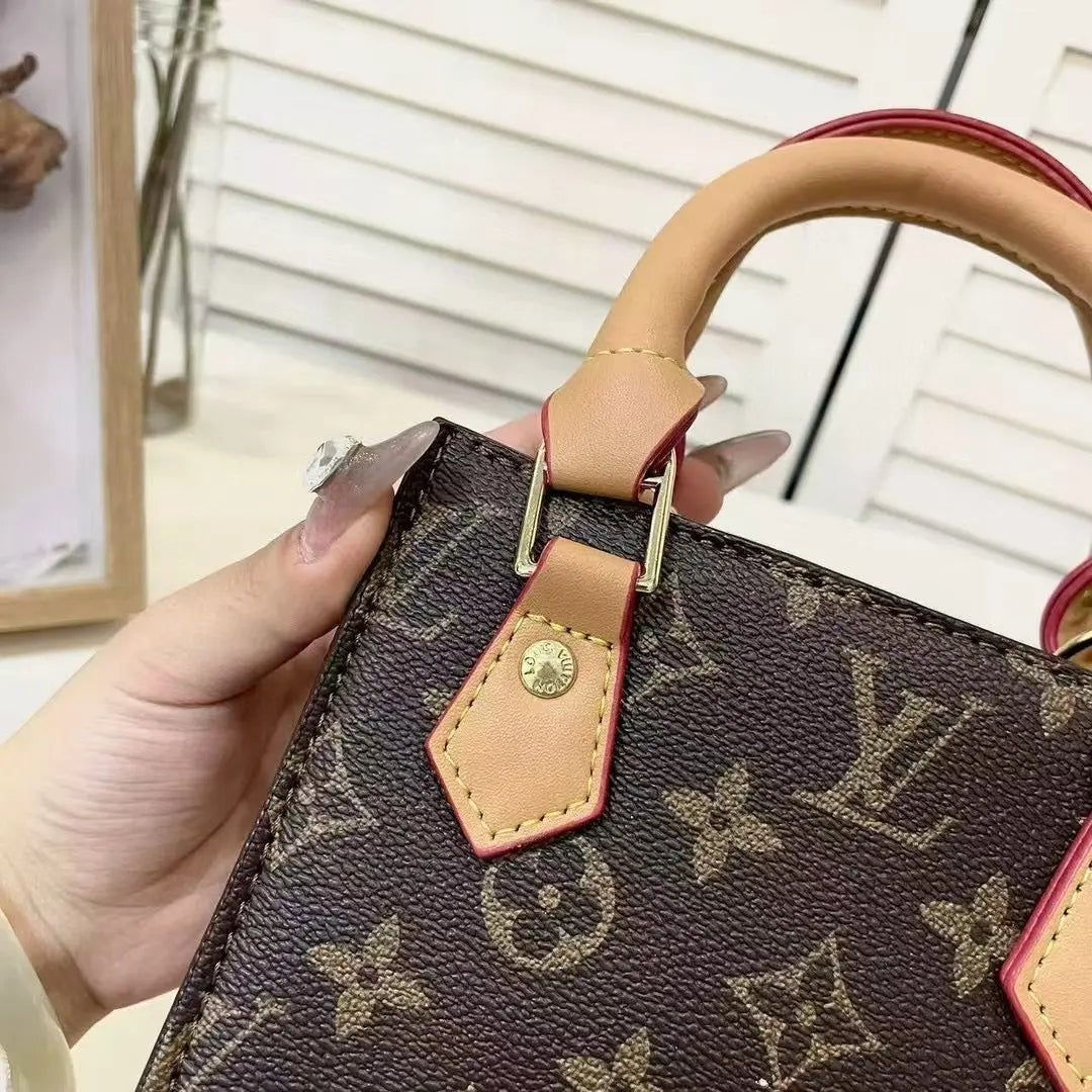 Classic Tote Bag With Crossbody Strap-18 mysite