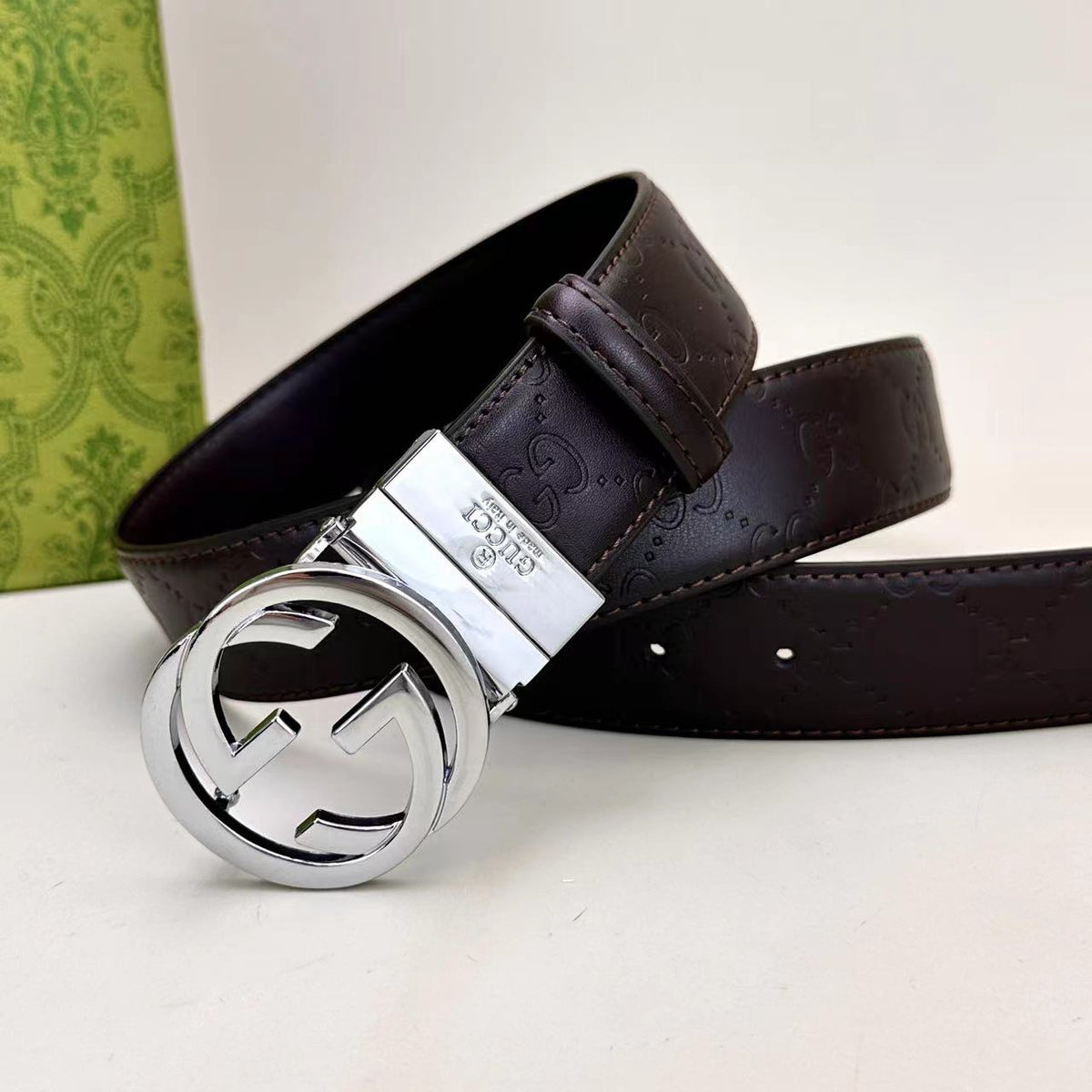Circle Design Good Belt (Grey) mysite