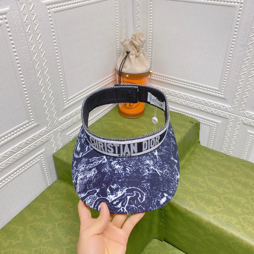 ClassicVintage Ribbon Straw Visor Hat-s2 mysite