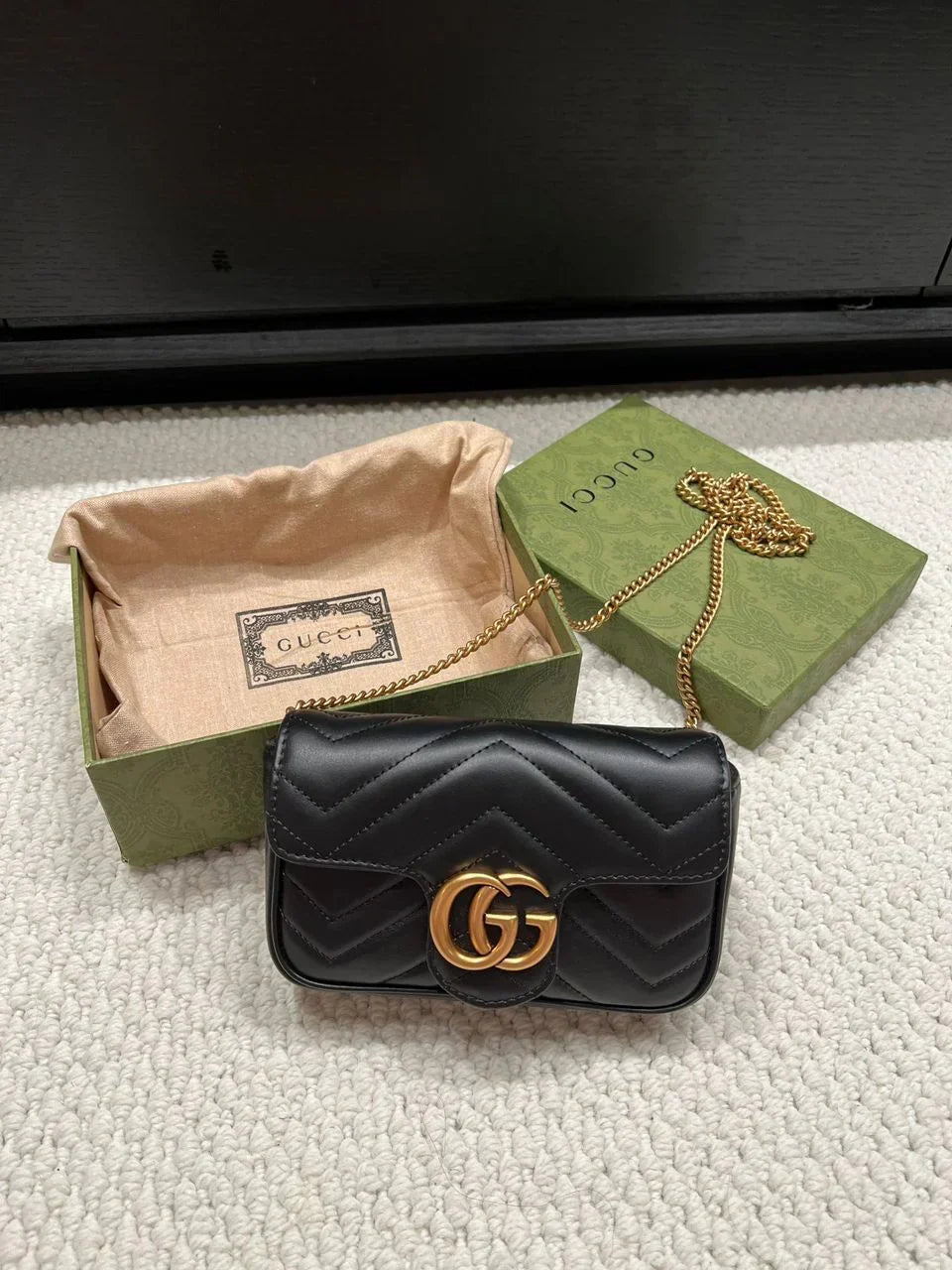 GC Marmont Mini Bag Black mysite