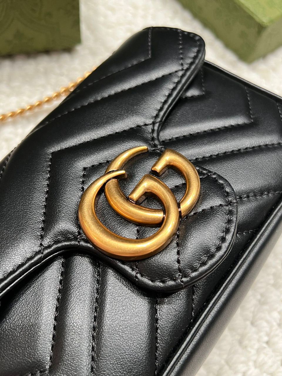 GC Marmont Mini Bag Black mysite