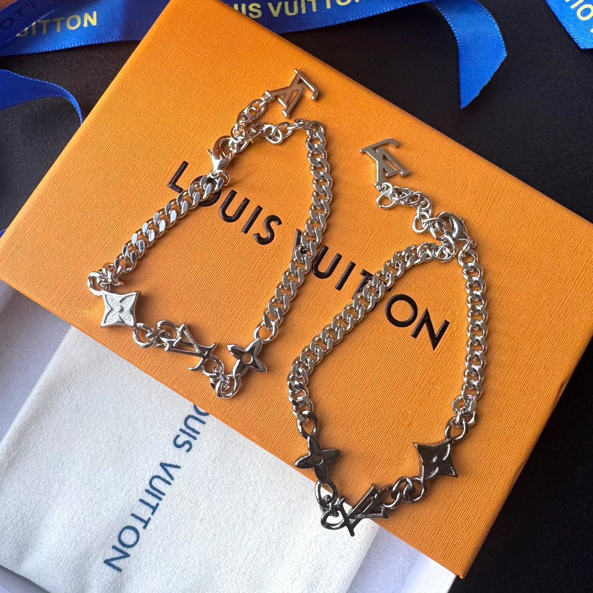 Gold Black Love Chain Bracelet mysite