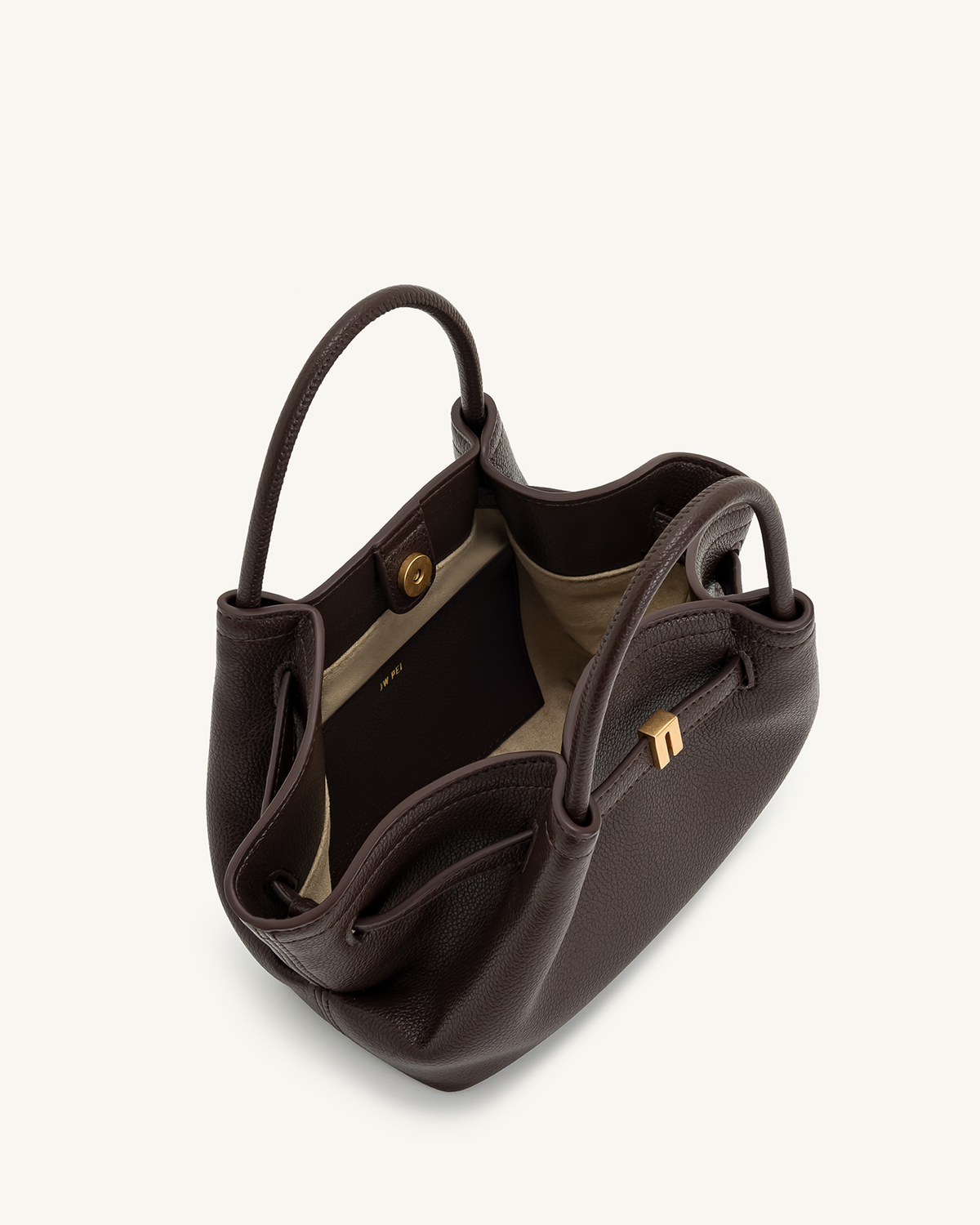 Hana Mini Tote Bag - Dark Brown mysite