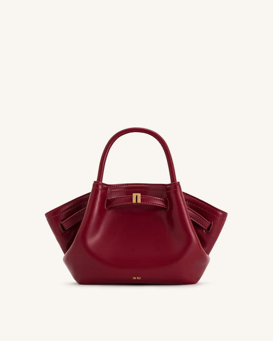 Hana Mini Tote Bag - Claret mysite