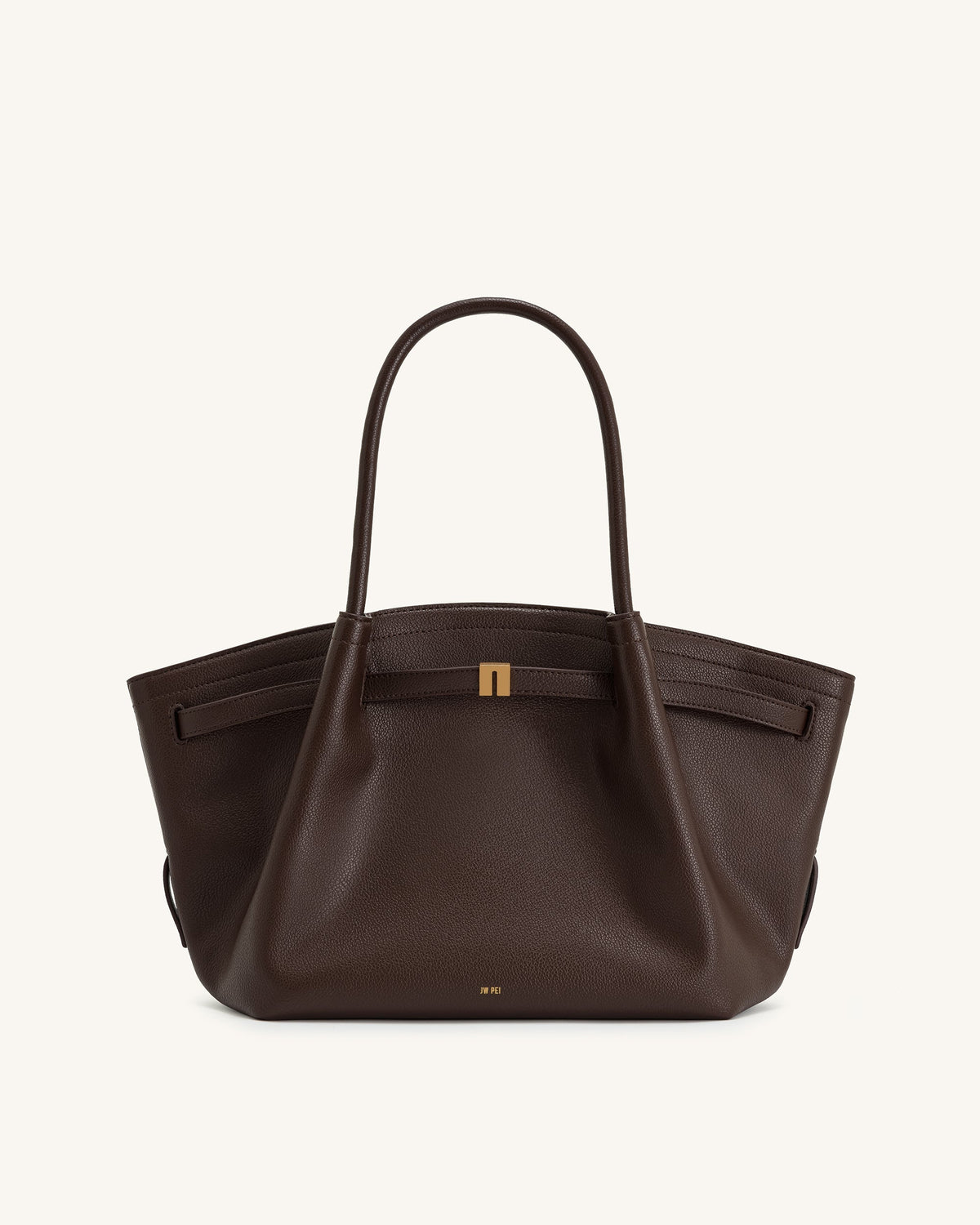 Hana Medium Tote Bag - Dark Brown mysite