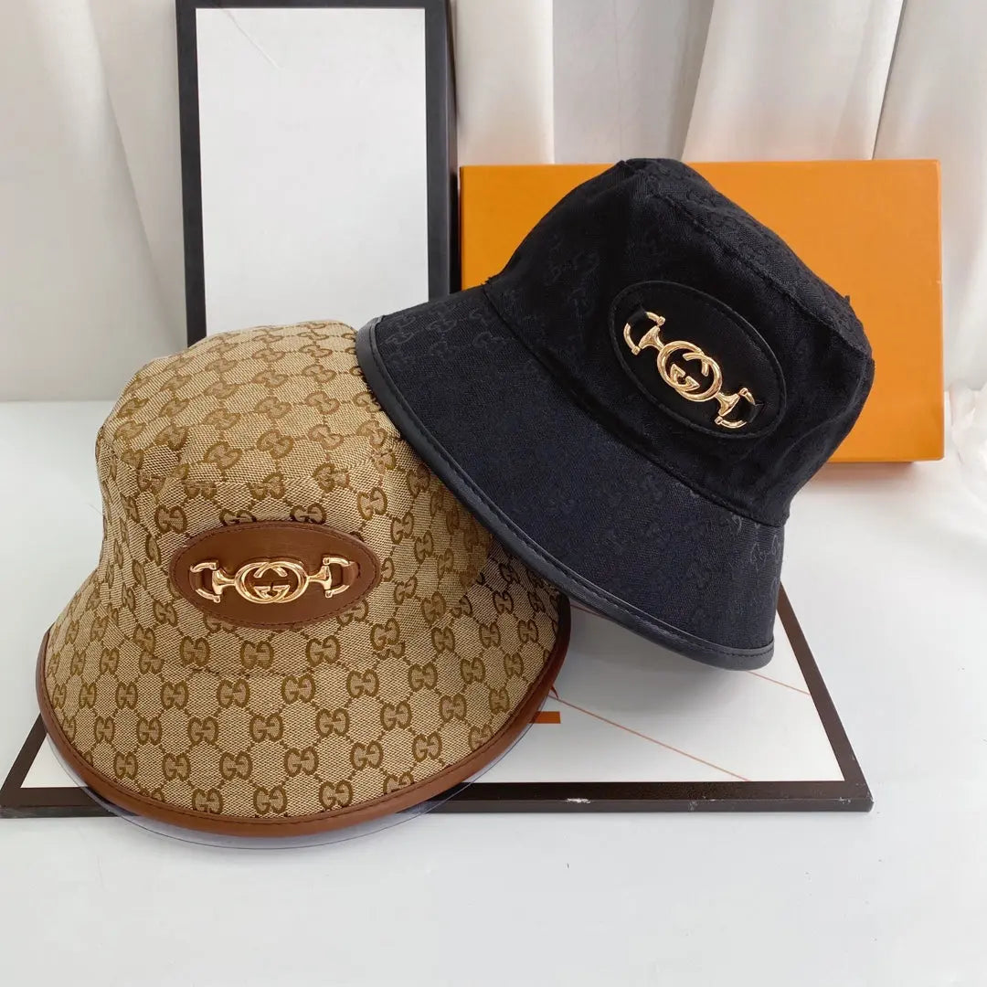 Classic GG Monogram Chain Bucket Hat-s2 mysite