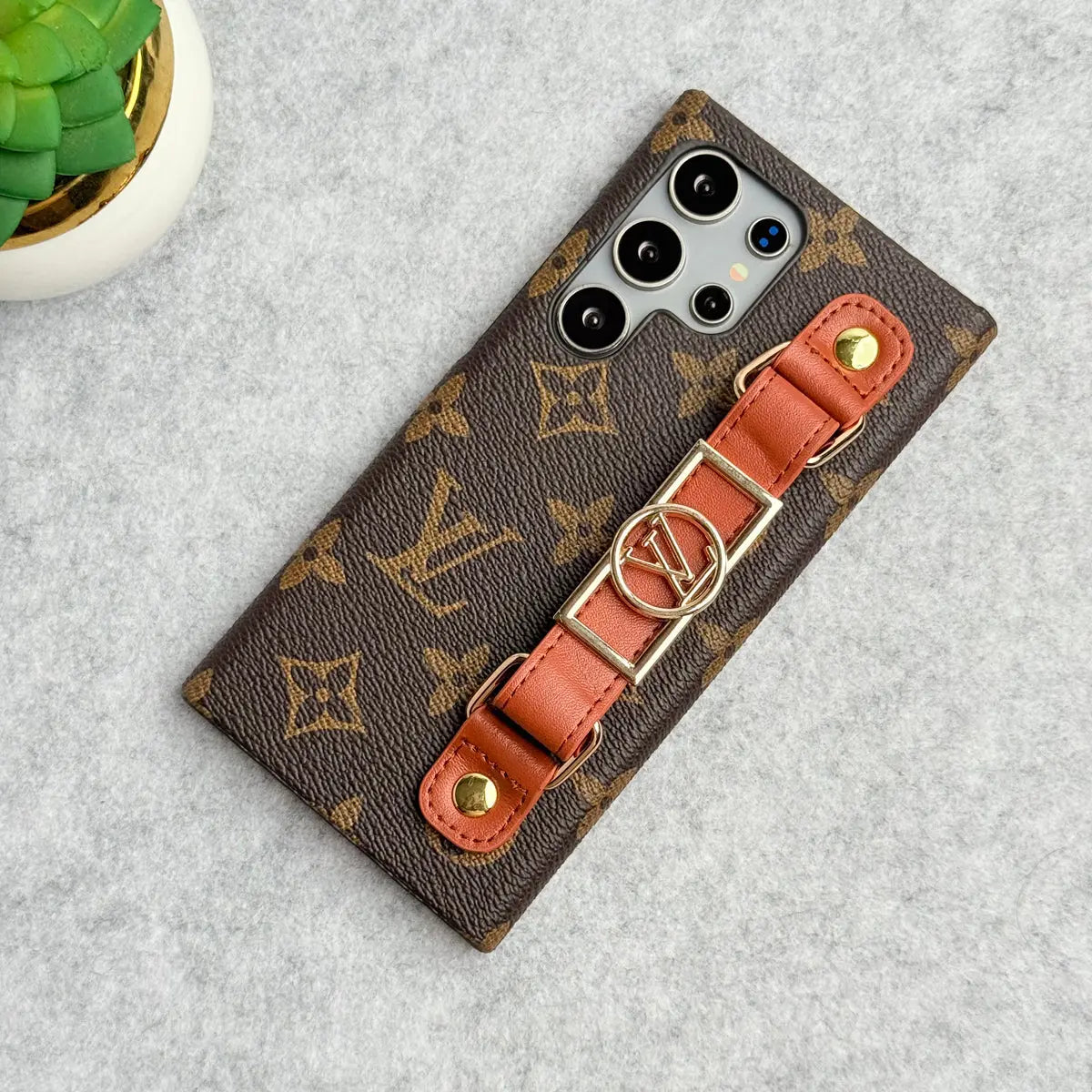 LUXURY BRAND STRAP HOLDER CASE FOR SAMSUNG GALAXY-1 mysite