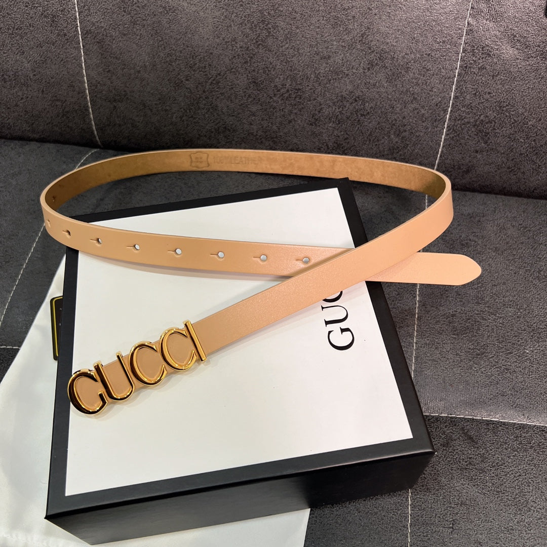 Women's Buckle Narrow Belt mysite