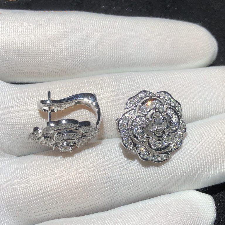 BOUTON DE EARRINGS SILVER DIAMOND mysite