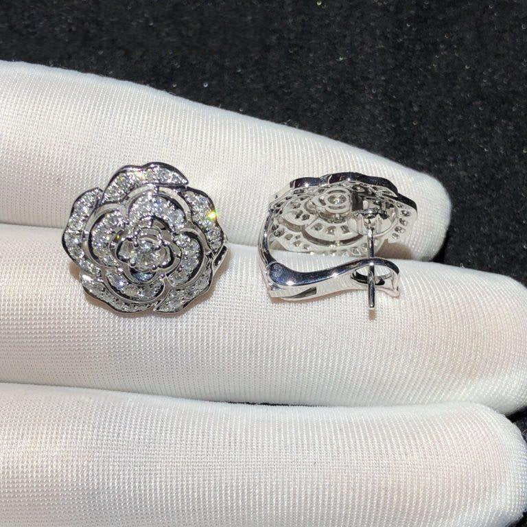BOUTON DE EARRINGS SILVER DIAMOND mysite