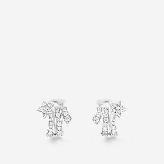 COMETE ETOILEE EARRINGS SILVER DIAMOND mysite
