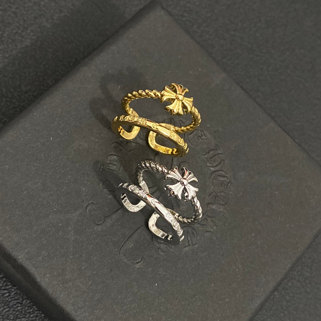 2-color Personalized Open Ring mysite